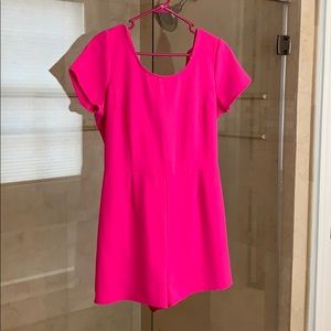 Bright Pink Romper